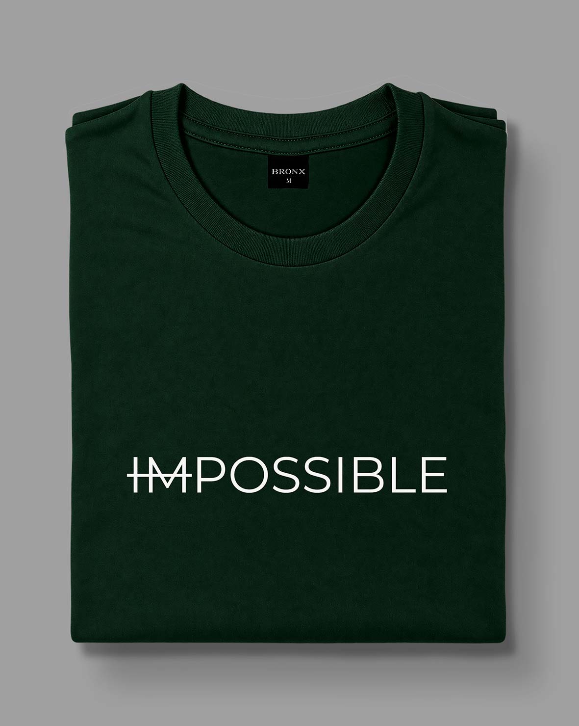 Polera Impossible - Verde Oscuro