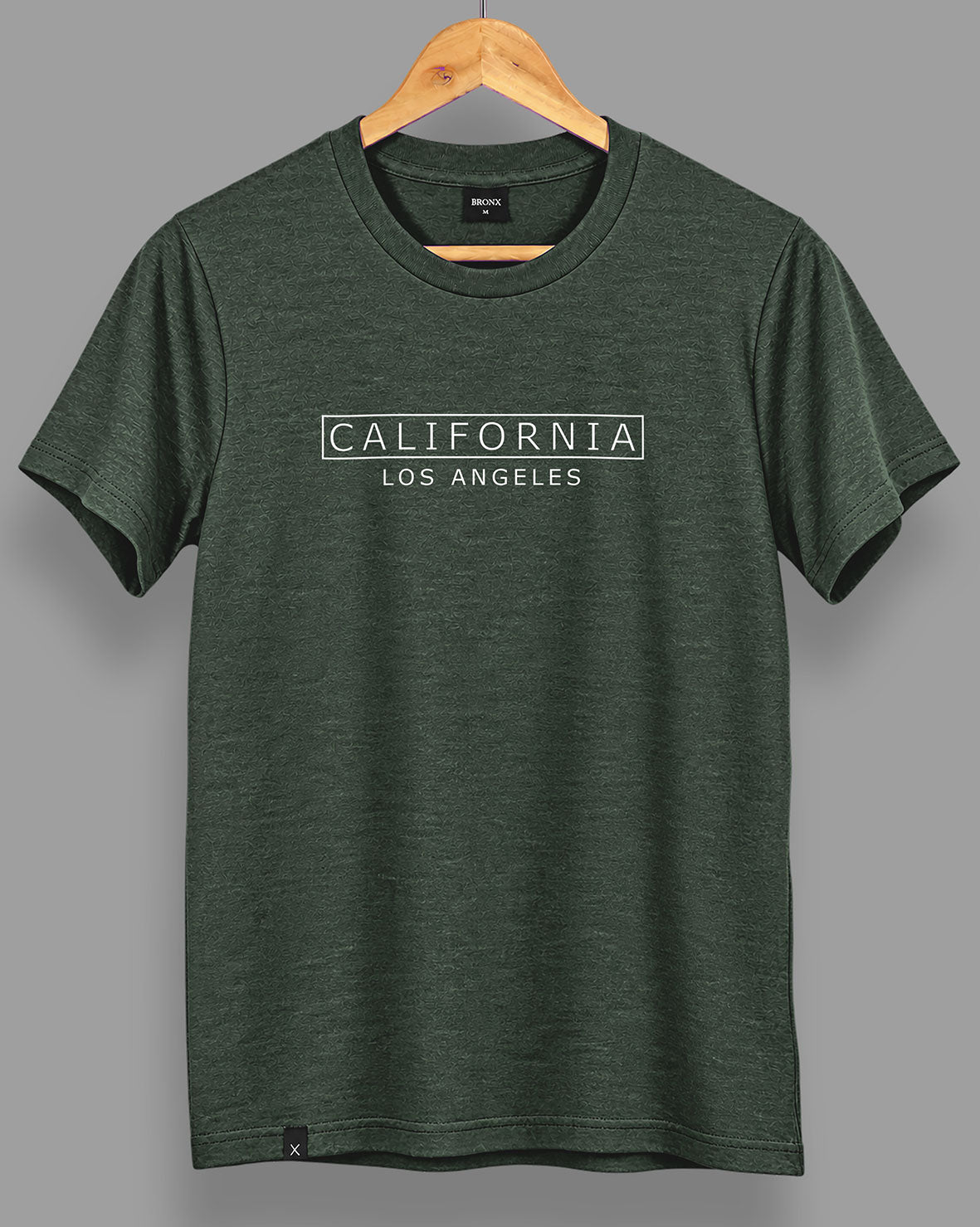 Polera Los Angeles - Verde Jaspeado