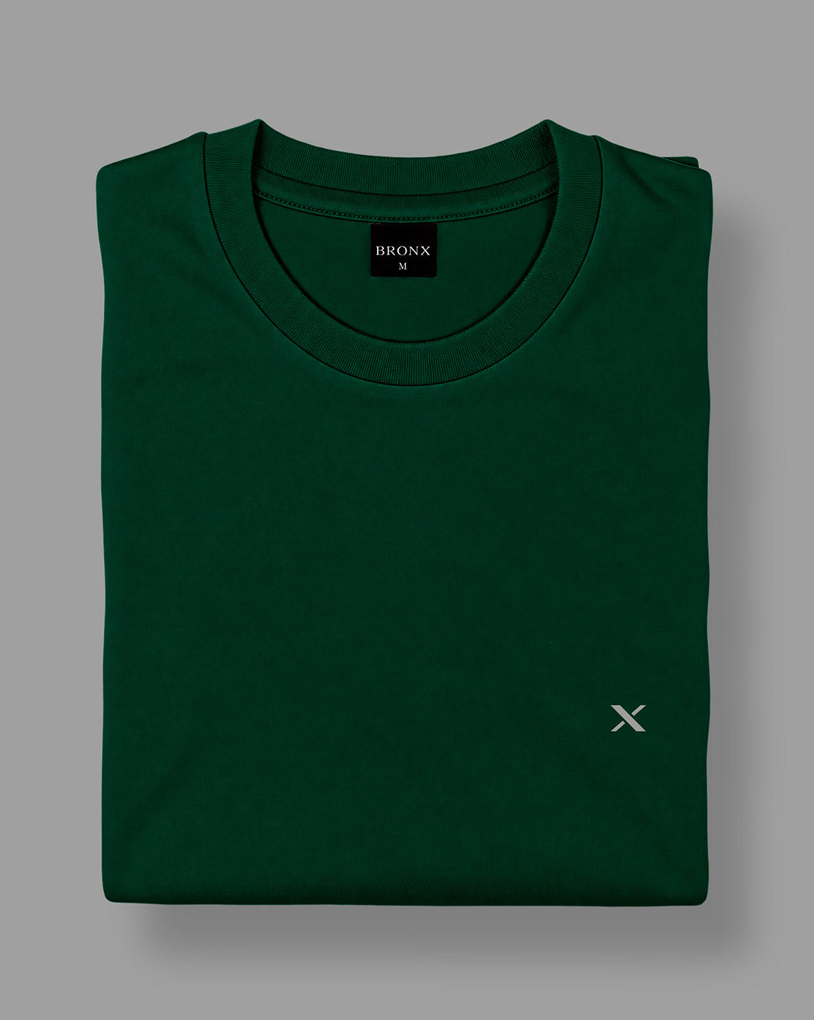 Polera básica - Verde Botella