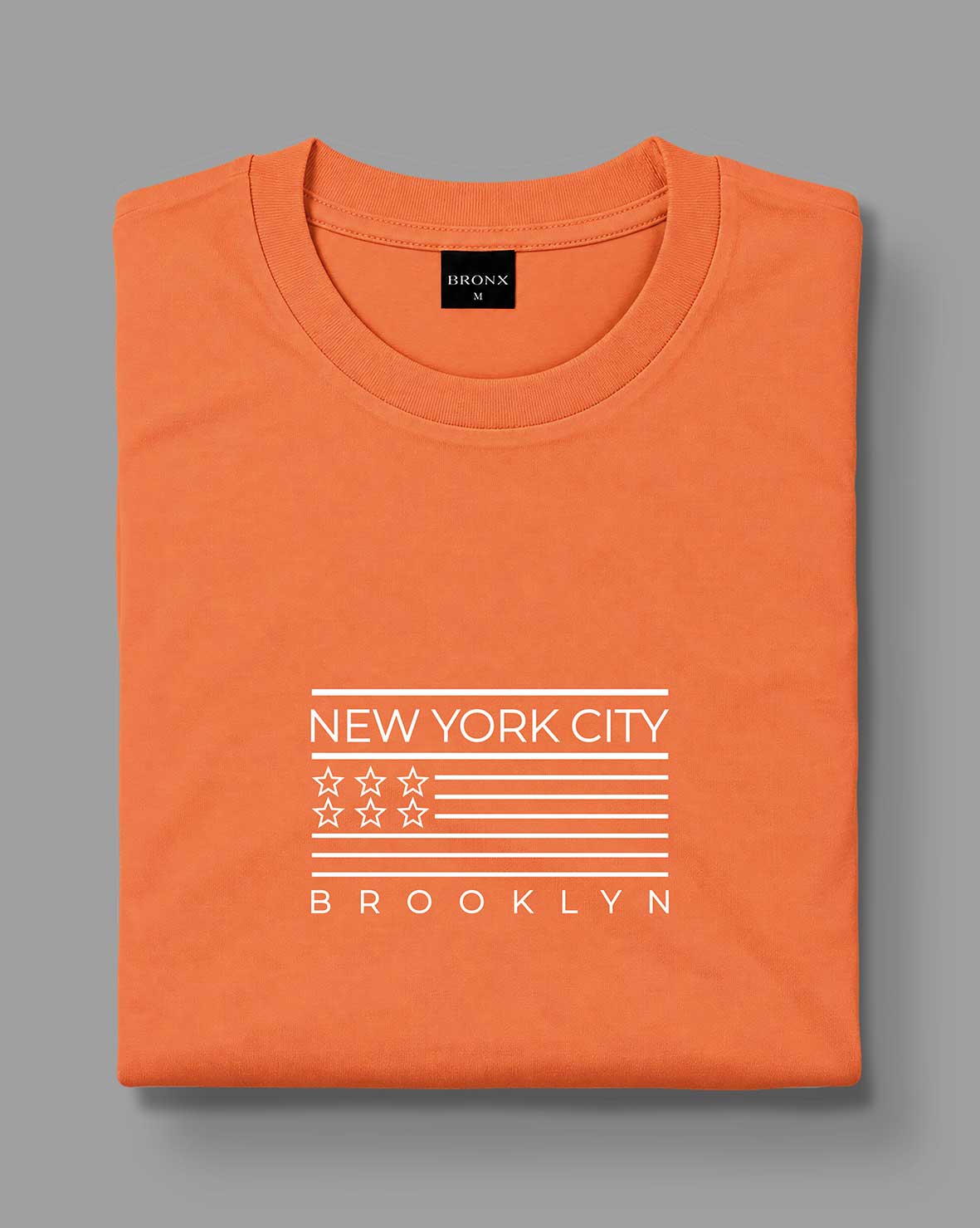 Polera New York City - Naranja Terracota