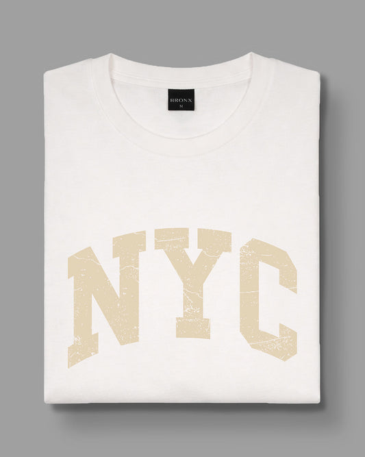 Polera NYC - Blanco Perla