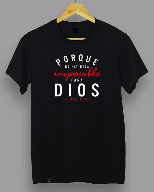 Porque no hay nada imposible