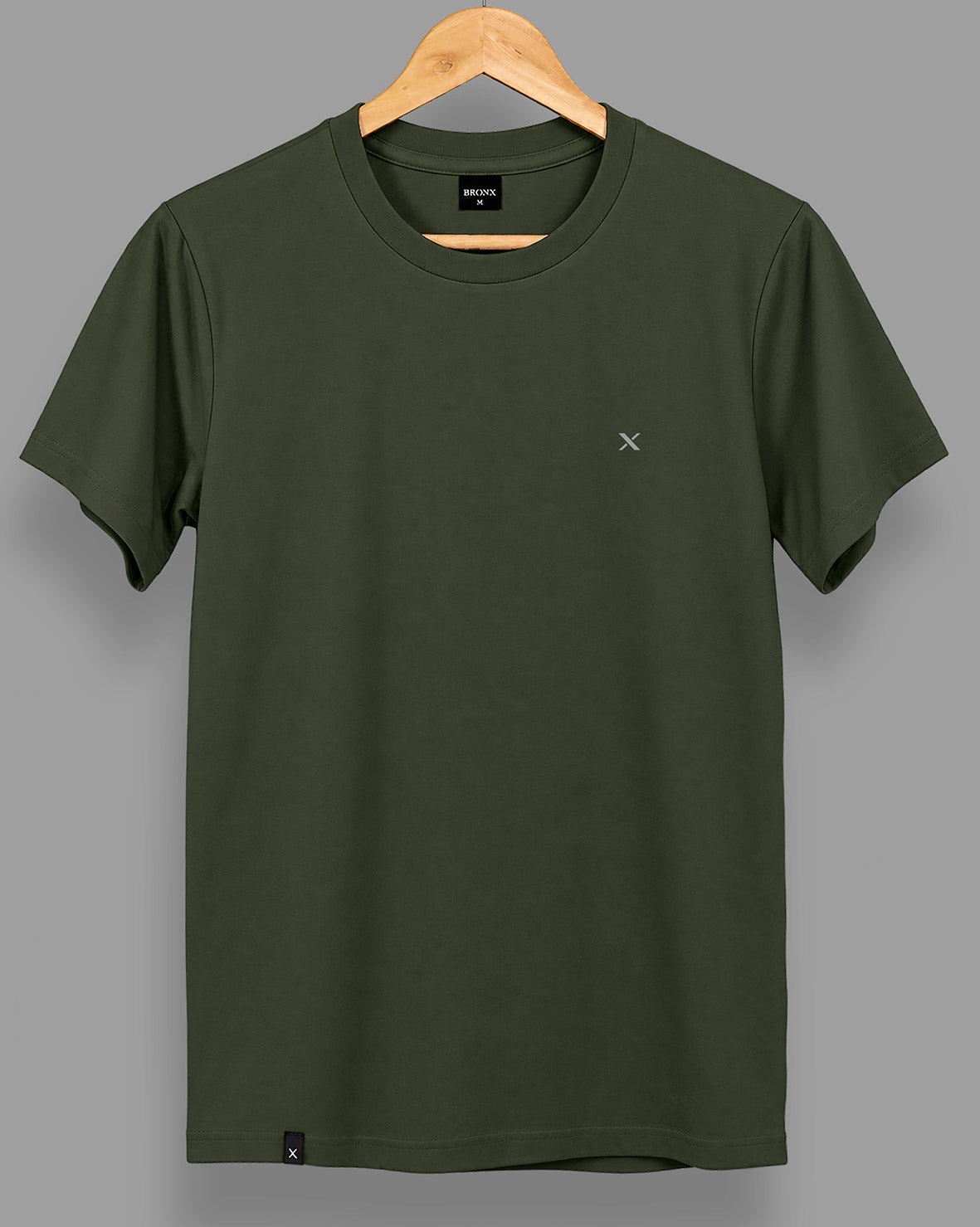 Polera básica - Verde Militar