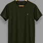 Polera básica - Verde Militar Oscuro