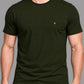 Polera básica - Verde Militar Oscuro