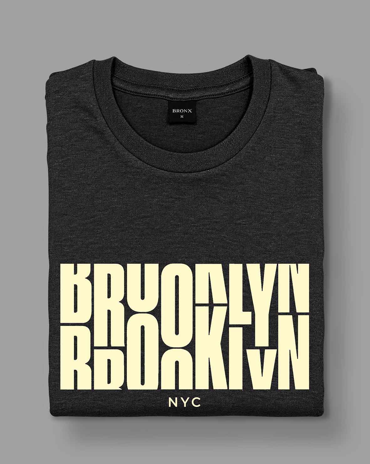 Polera Brooklyn - Negro Jaspe