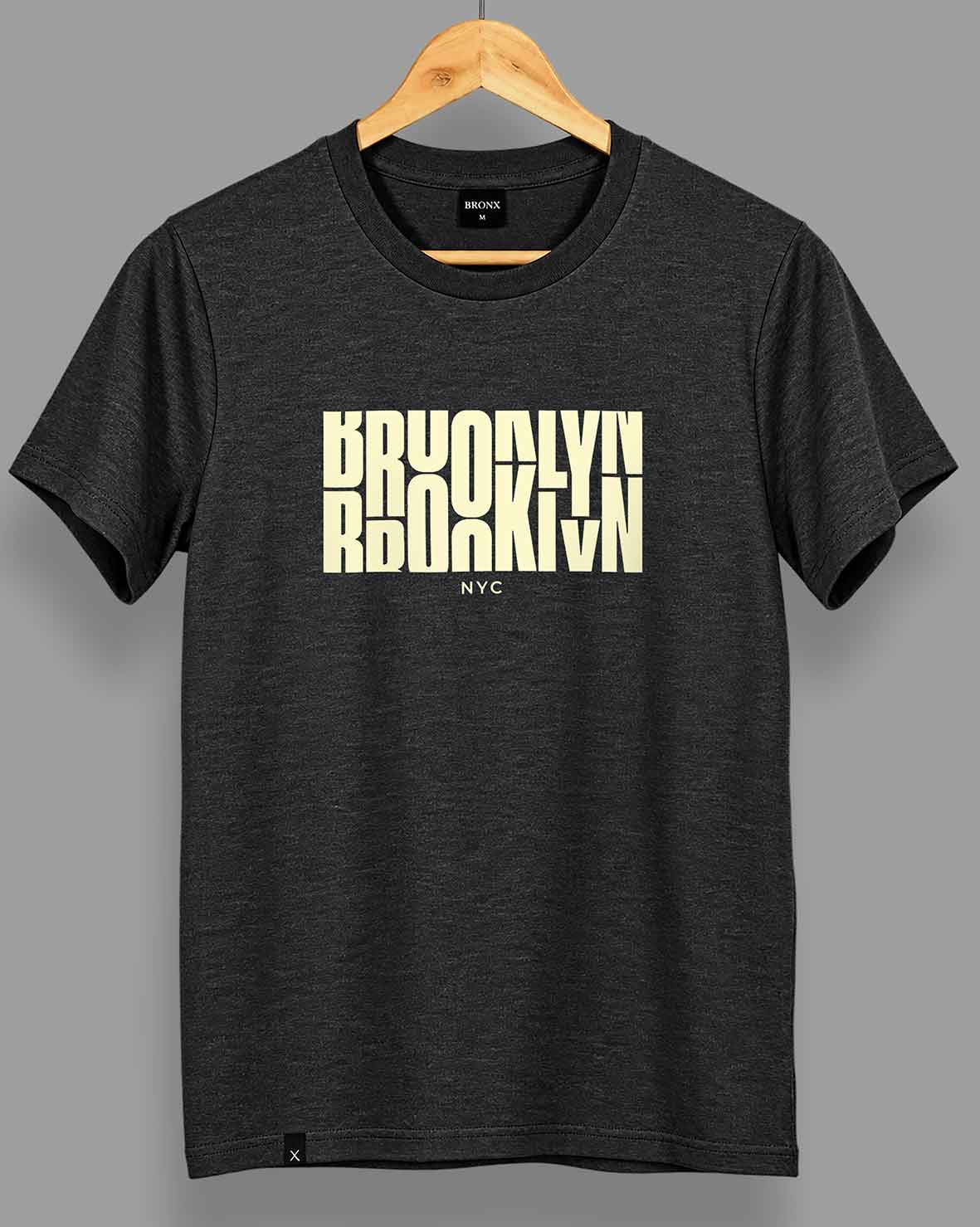 Polera Brooklyn - Negro Jaspe