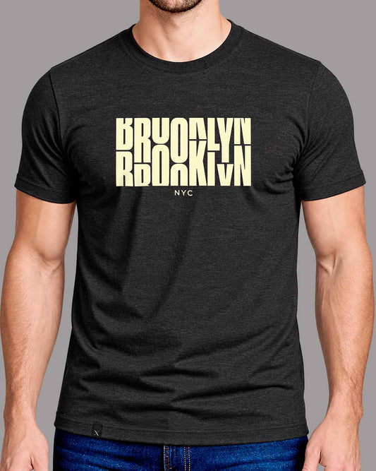 Polera Brooklyn - Negro Jaspe