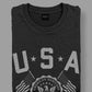 Polera USA - Negro Jaspe