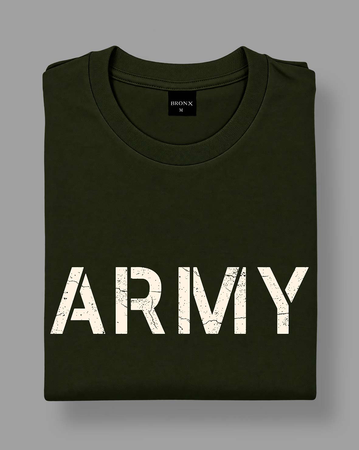 Polera Army - Verde Militar Oscuro