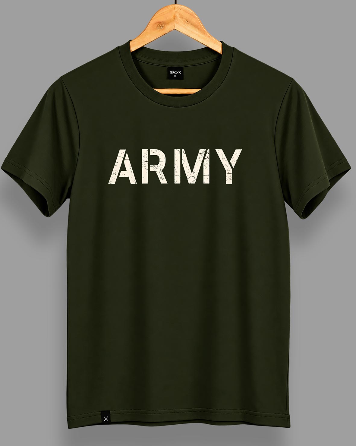 Polera Army - Verde Militar Oscuro