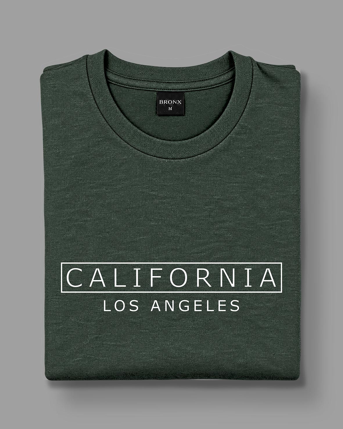 Polera Los Angeles - Verde Jaspeado