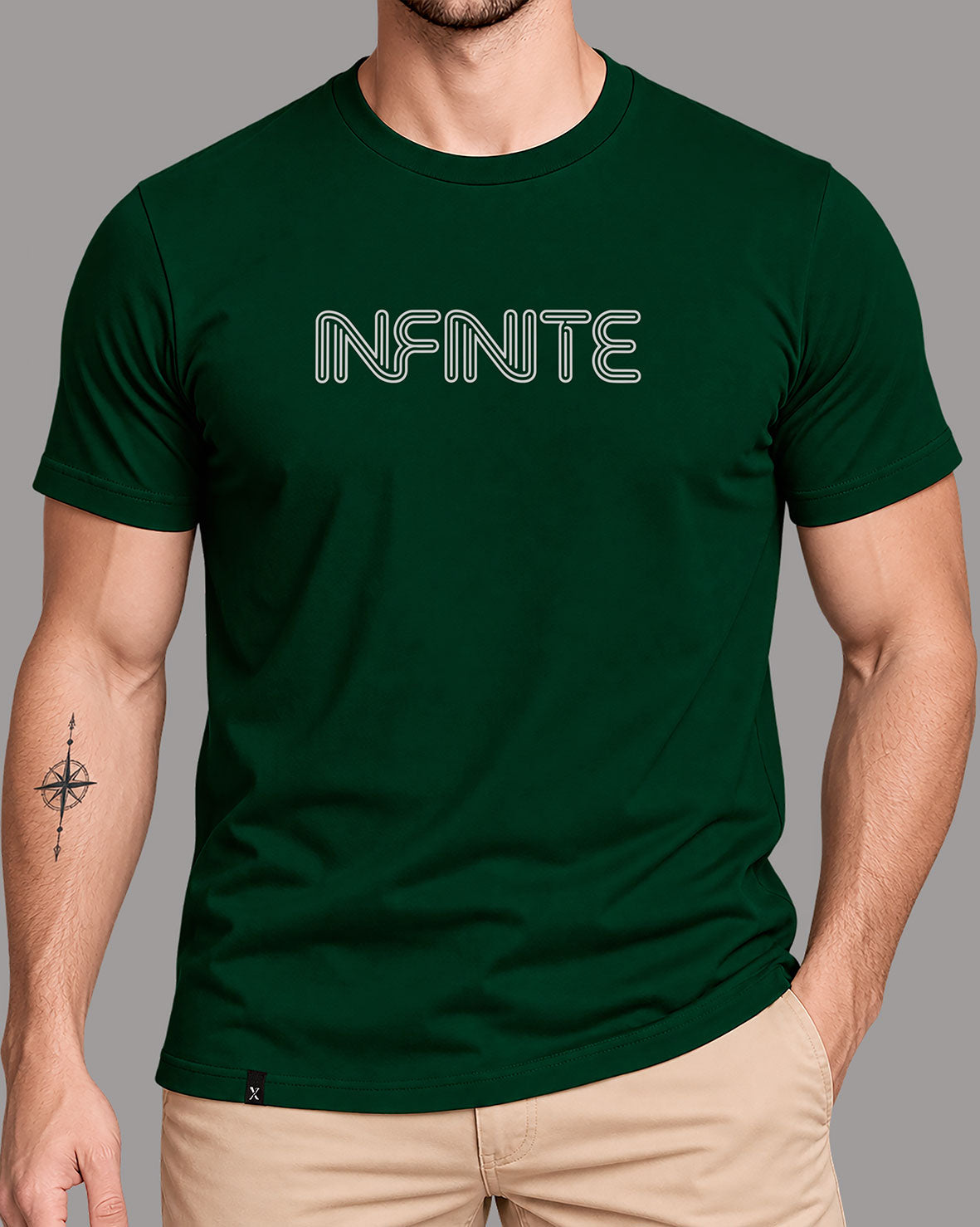 Polera Infinite - Verde Botella