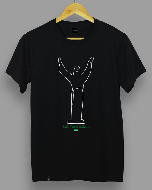 Polera Cristo Scz - Negro