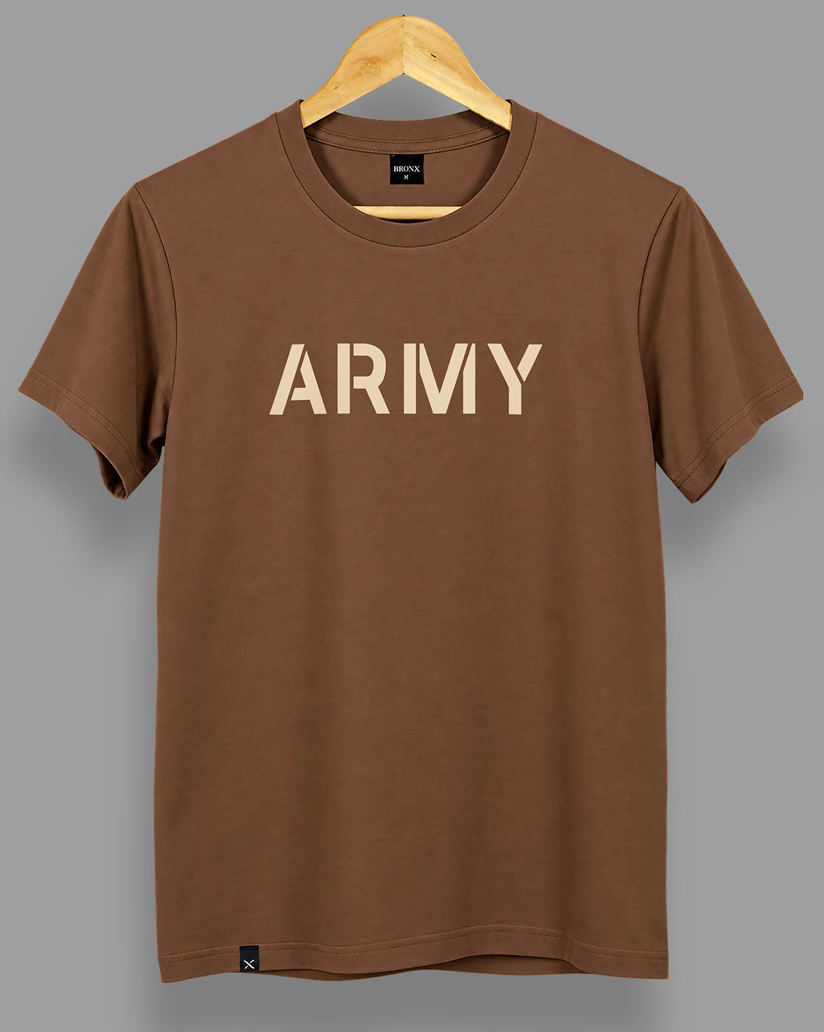 Polera Army - Camel
