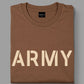Polera Army - Camel