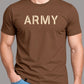 Polera Army - Camel