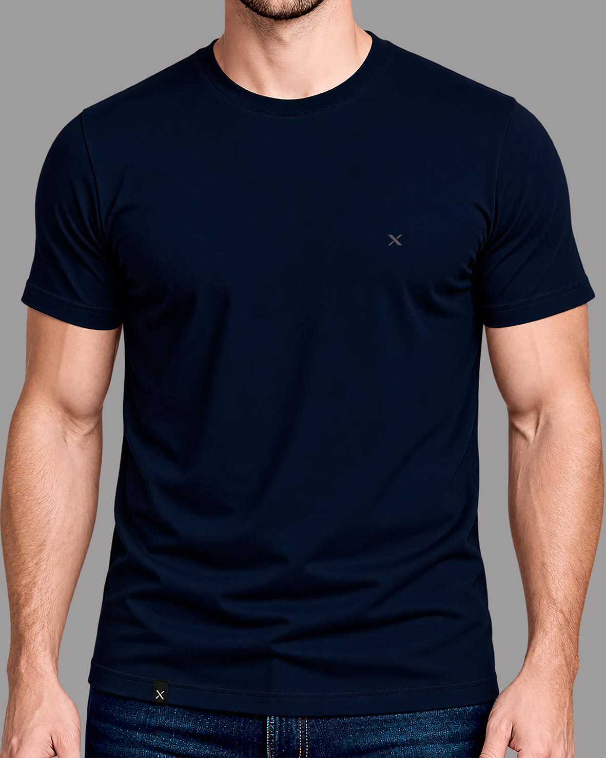 Polera básica - Azul Marino