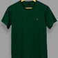 Polera básica - Verde Botella
