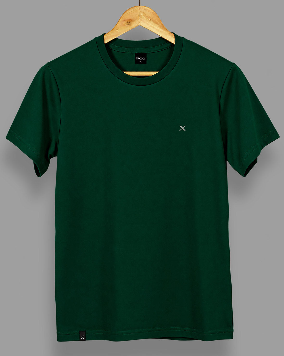 Polera básica - Verde Botella