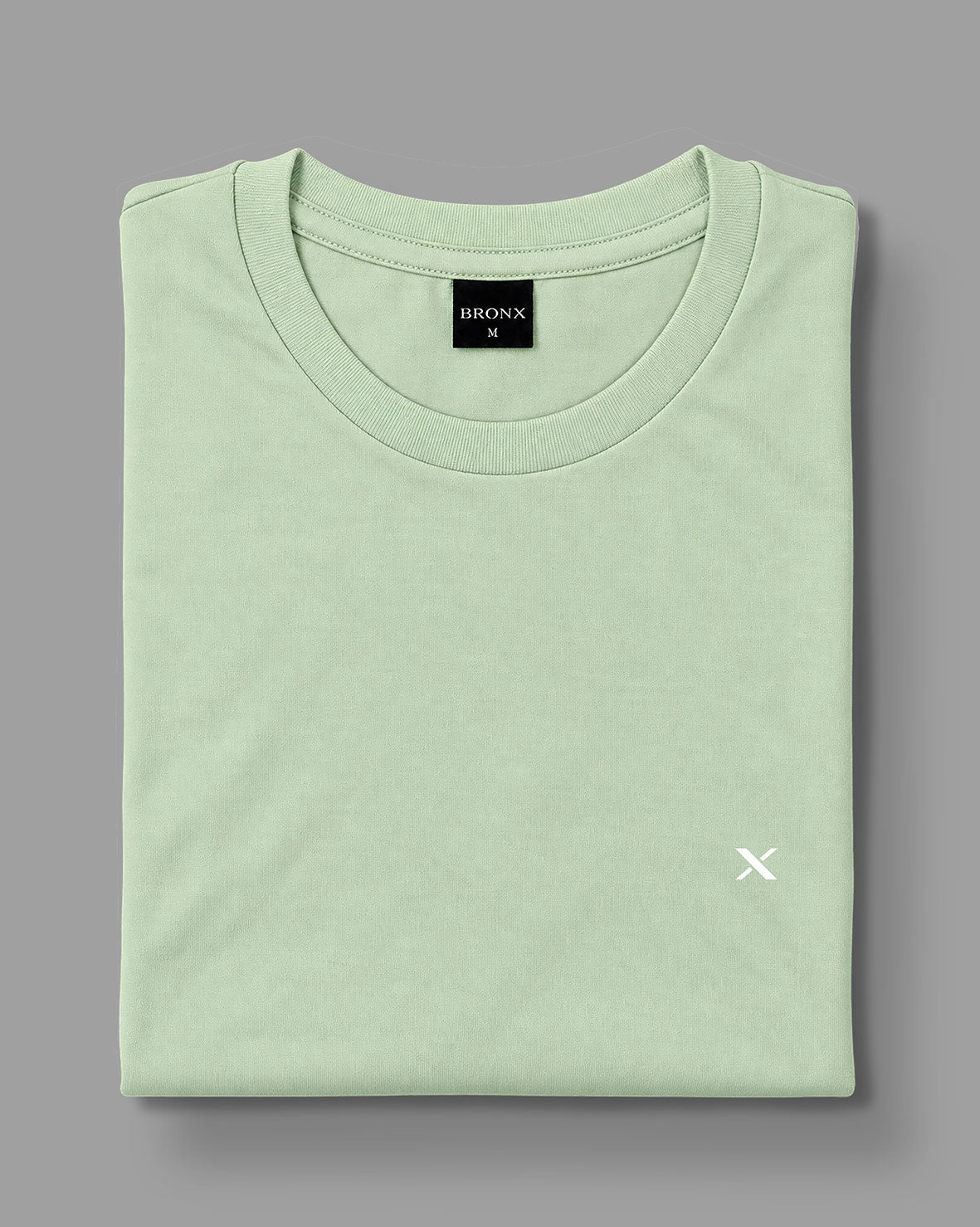 Polera básica - Verde Eucalipto