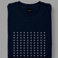 Polera Grid - Azul Marino