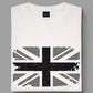 Polera Bandera Inglaterra - Blanco Perla