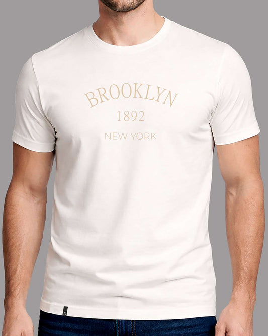 Polera Brooklyn 1892 - Blanco Perla