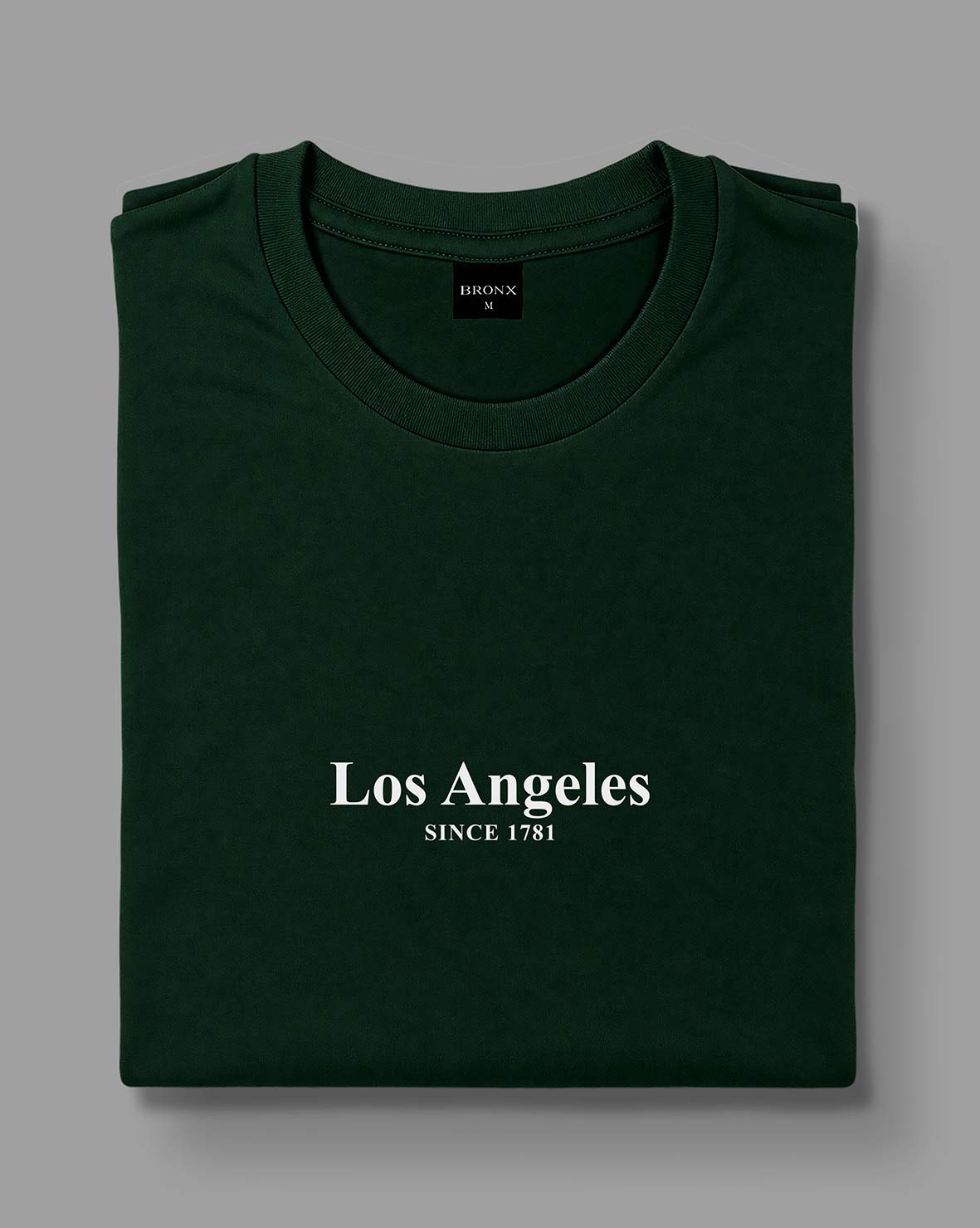 Polera Los Angeles - Verde Oscuro