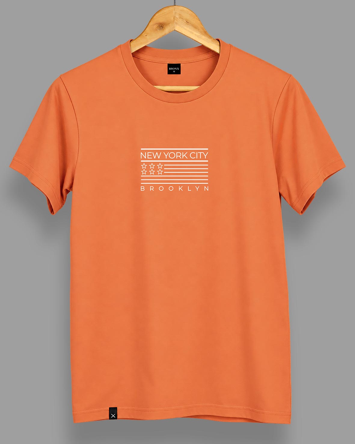 Polera New York City - Naranja Terracota