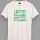 Polera Frases de Santa Cruz - Blanco Perla