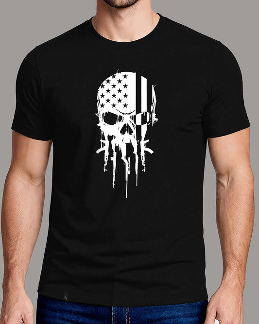 Calavera con Bandera