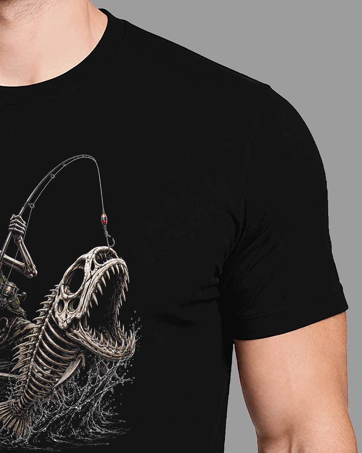Skeleton Fisherman