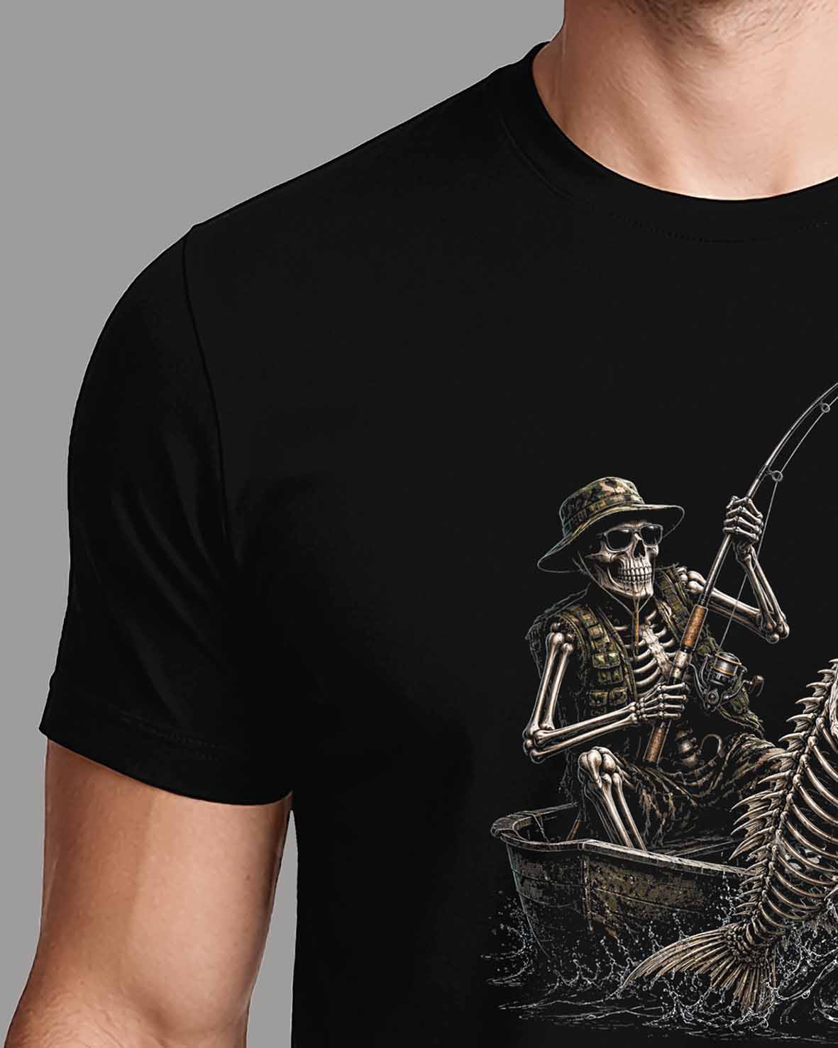 Skeleton Fisherman