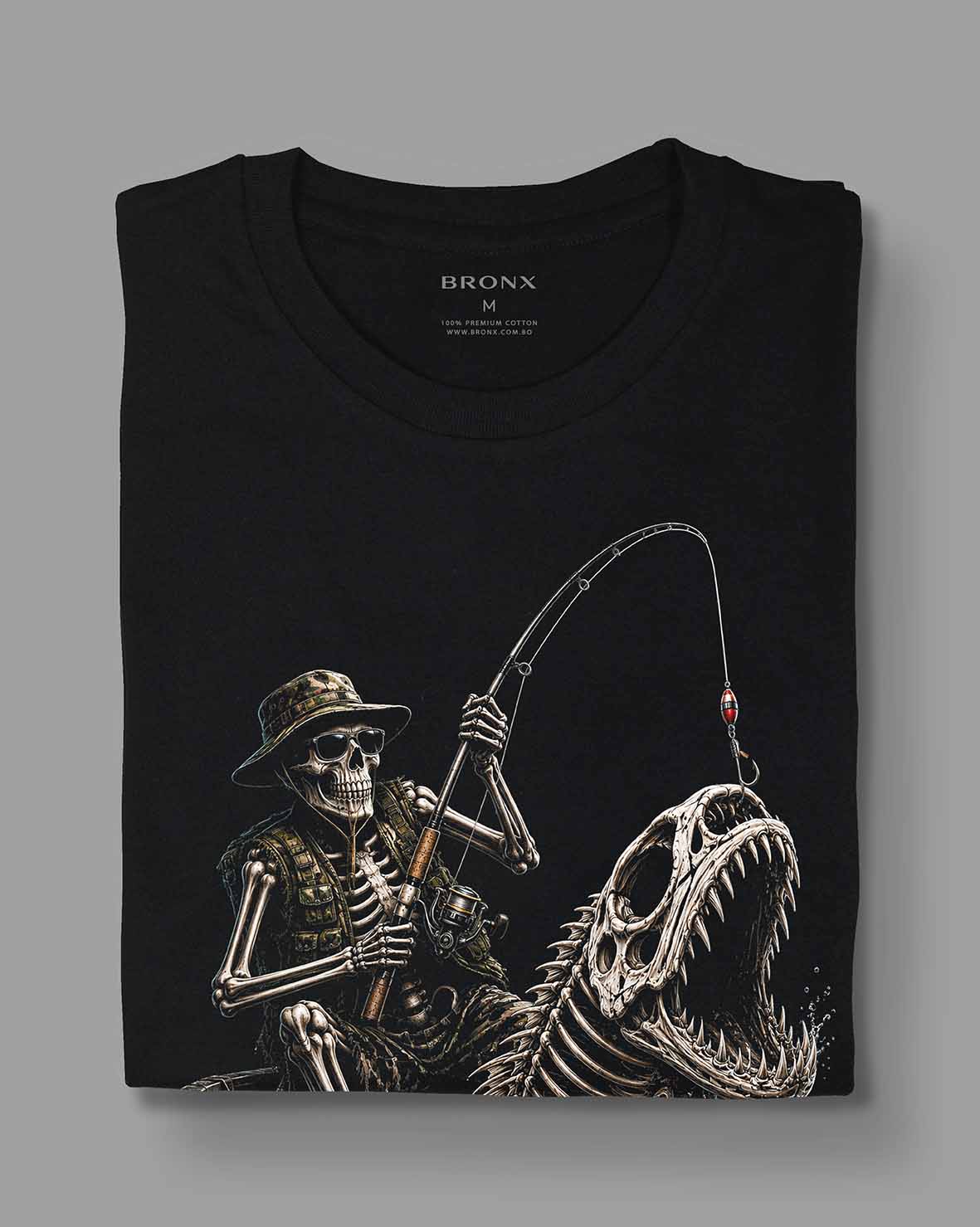 Skeleton Fisherman