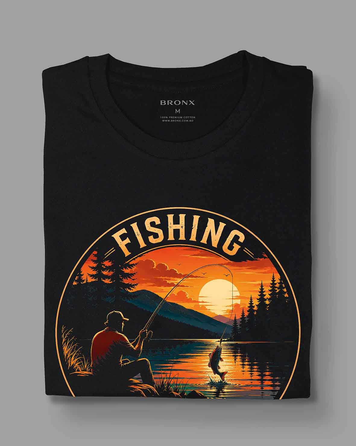 Fishing, the only way to find peace