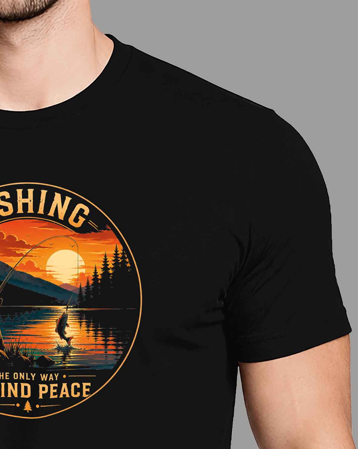 Fishing, the only way to find peace