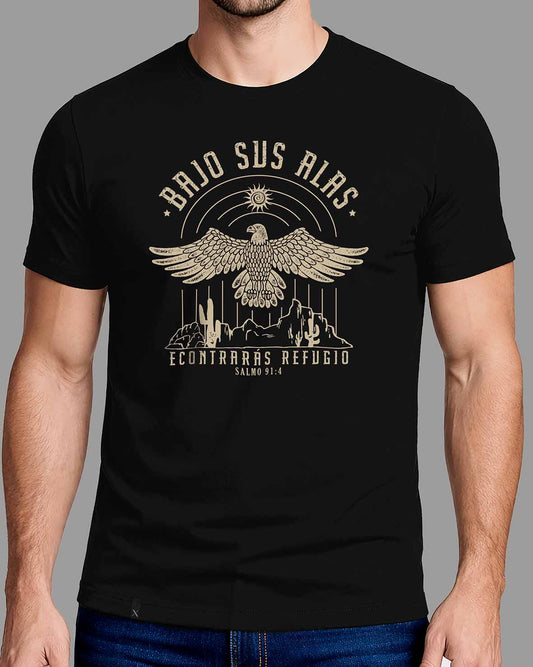 Bajo sus alas encontrarás refugio